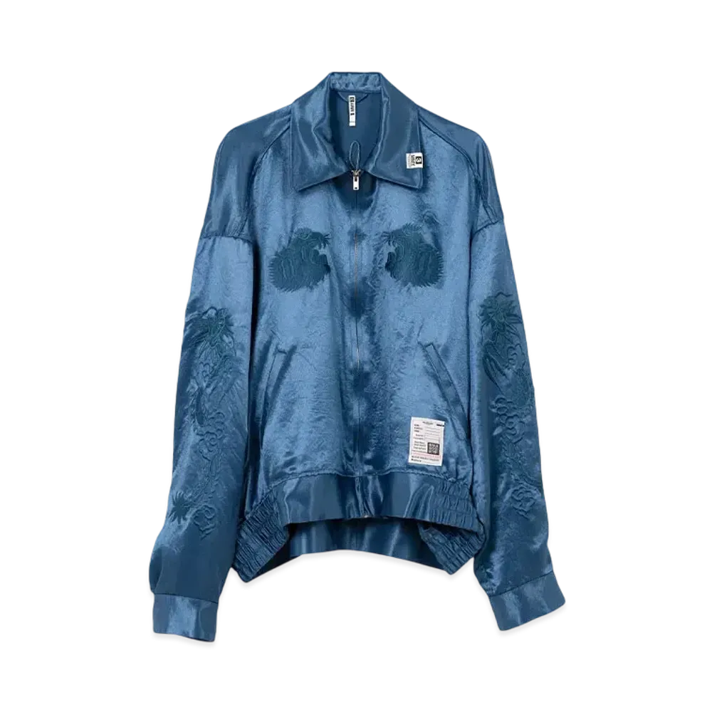 Maison MIHARA YASUHIRO Collared Souvenir Jacket "Blue"