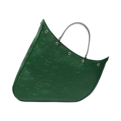 COMME des GARCONS x The Beatles Embossed Coloured Boat Bag Large "Green"