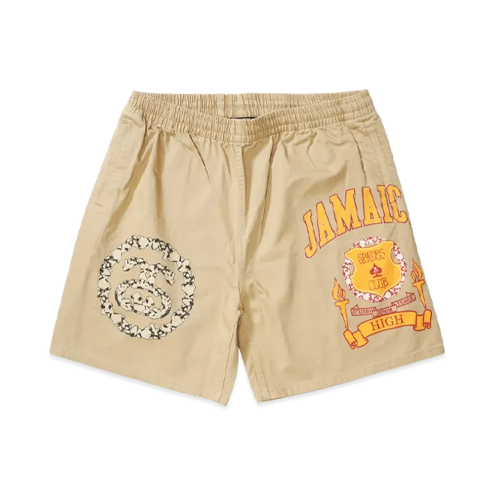 Stussy x Denim Tears Gym Short "Khaki"