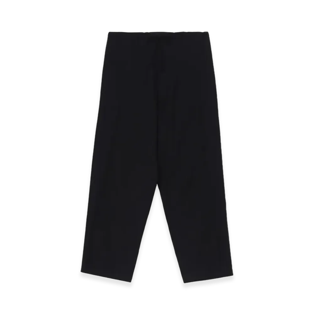 Ground Y Cotton Twill Waist Drawstring Pants "Black"