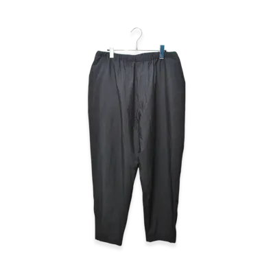 COMOLI Nylon Track Pants "Navy"