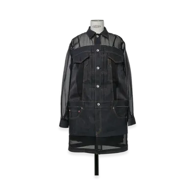 sacai Denim Mix Dress "Indigo"