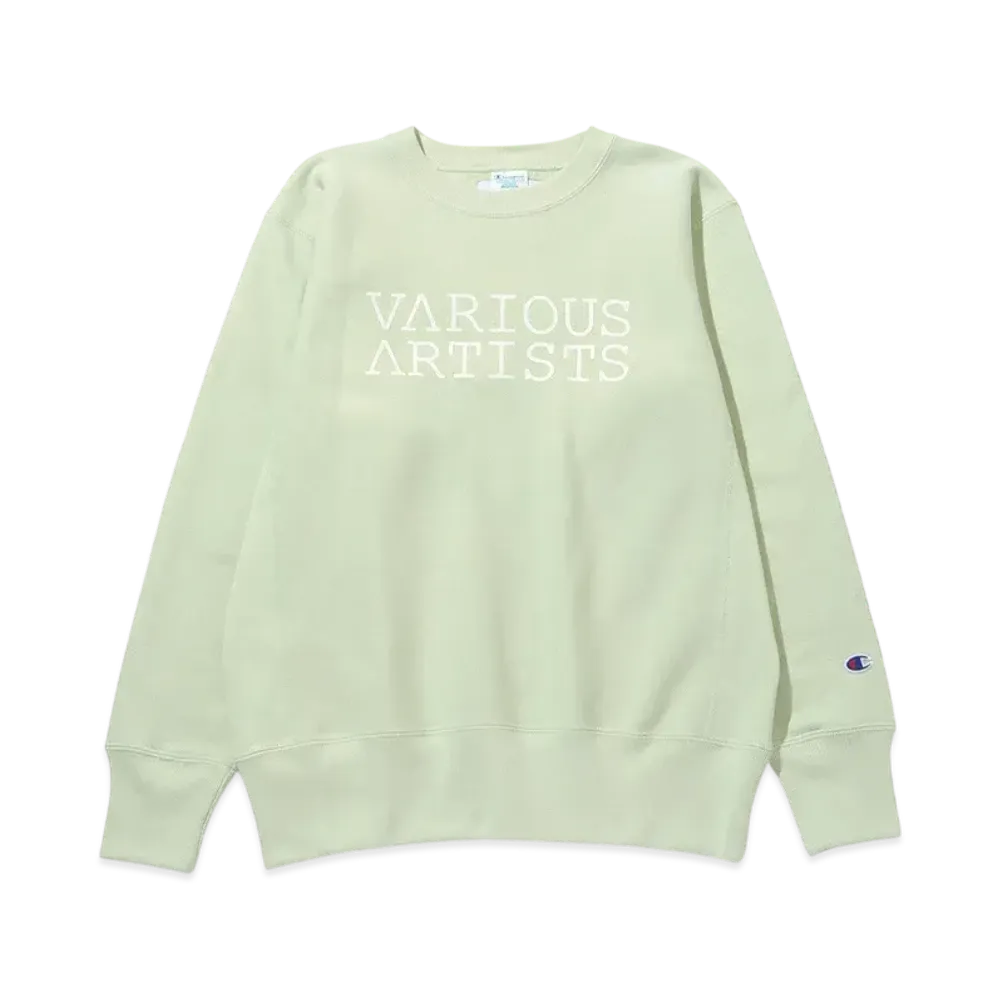 V.A. x Champion Sweatshirt #7 "Light Green"