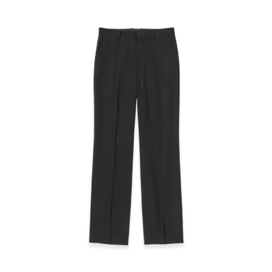 AURALEE Light Wool Max Gabardine Slacks "Top Black"