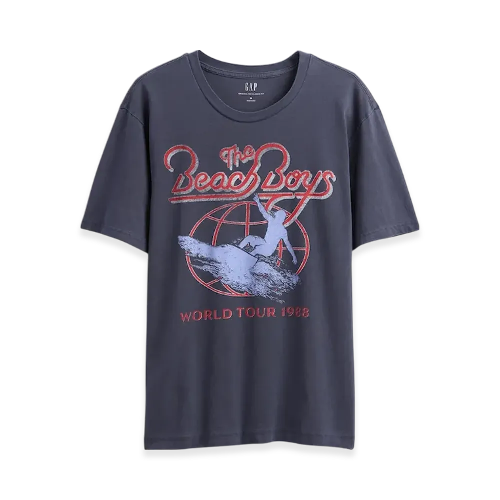 GAP Beach Boys Graphic T-Shirt "Navy Uniform"