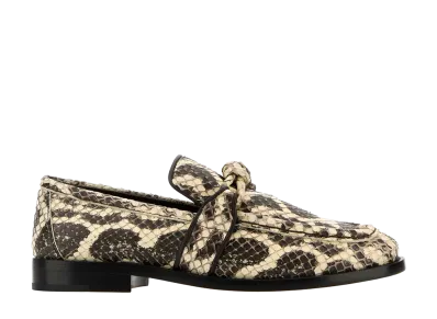 Bottega Veneta Women's Leather Astaire Loafers "Multicolor"