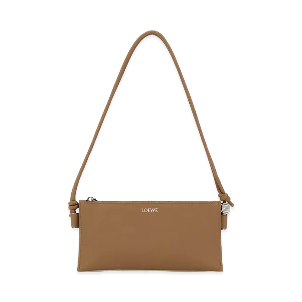 LOEWE Women's Leather Joya Shoulder Bag "Aubergine"