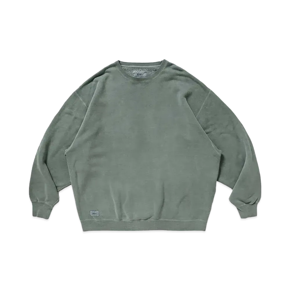 WTAPS Blank 01 / Crew Neck / Cotton "Olive Drab"