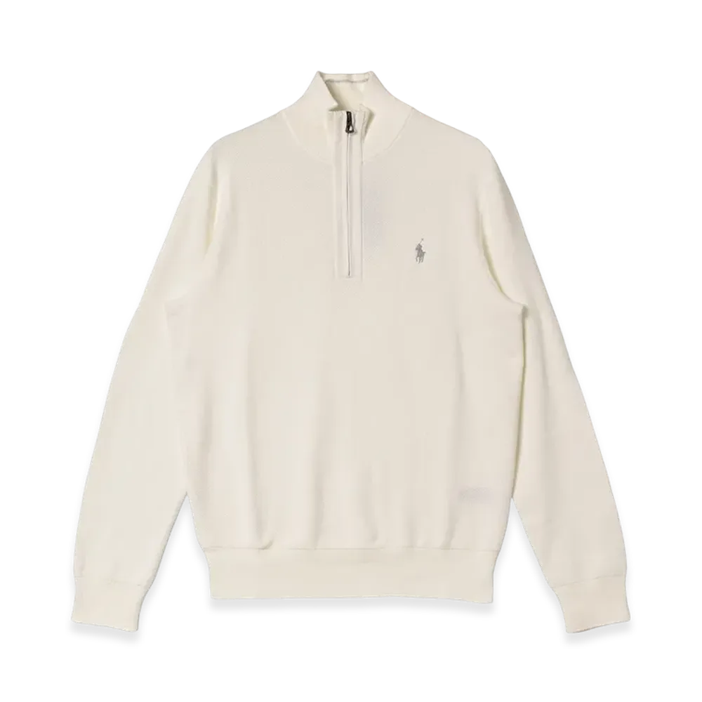 Polo Ralph Lauren Fz Long Hooded "White"