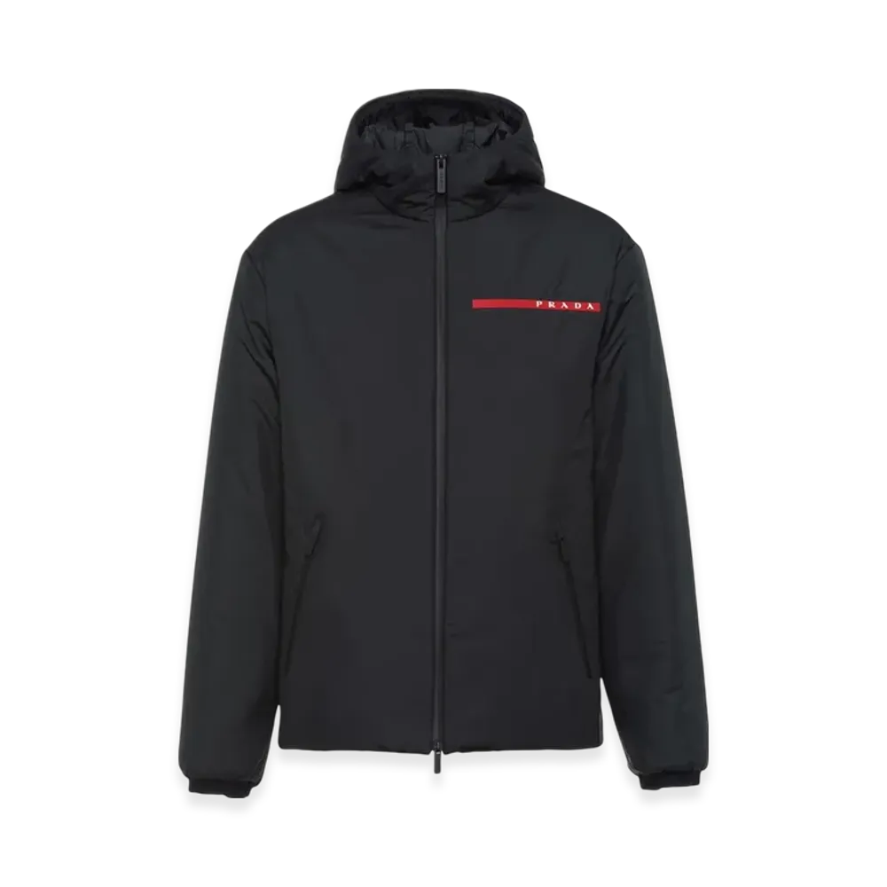 PRADA Light Polyester Padded Jacket "Black"
