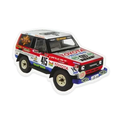 HUF x TOYOTA LAND CRUISER Sahara Rally Magnet "Multi"