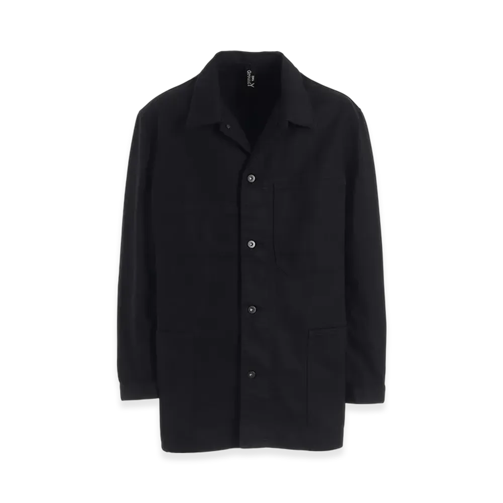 Ground Y x EDWIN 9oz Twill Coverall "Black"