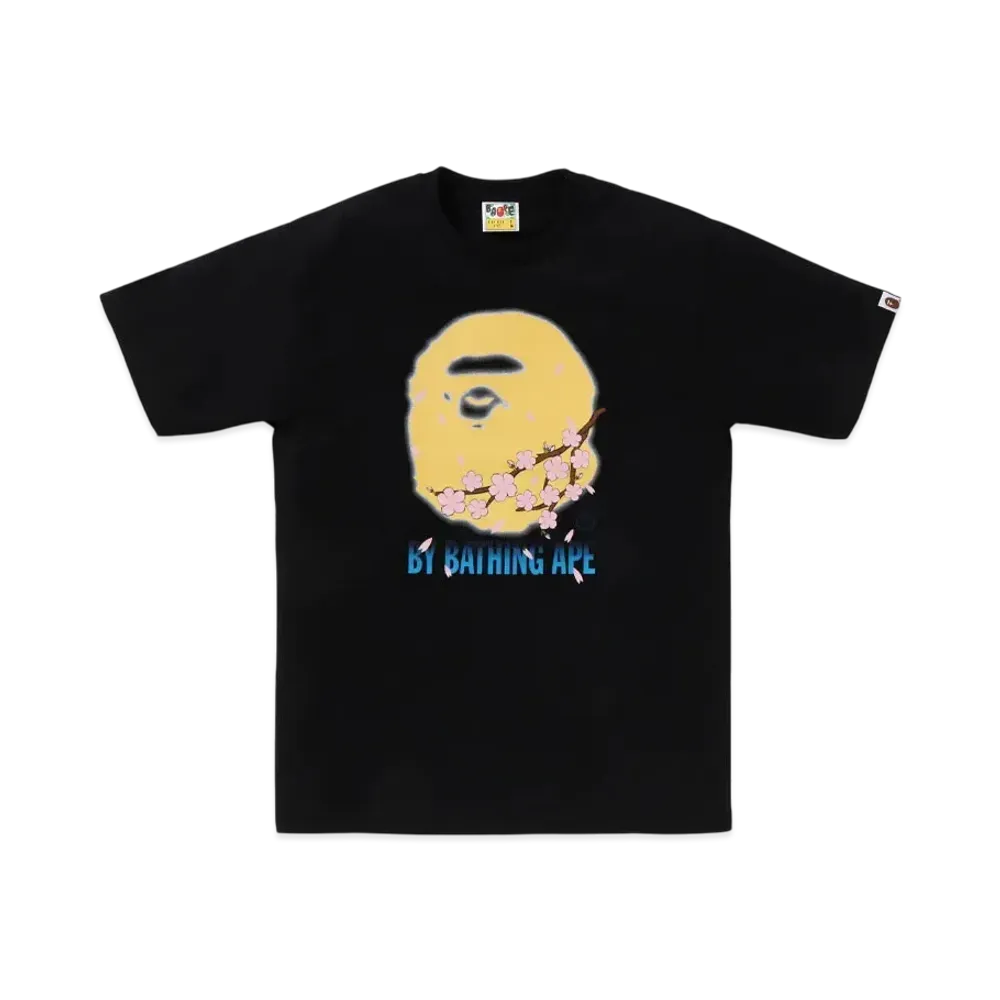 A BATHING APE Sakura By Bathing Ape Tee #2 "Black"