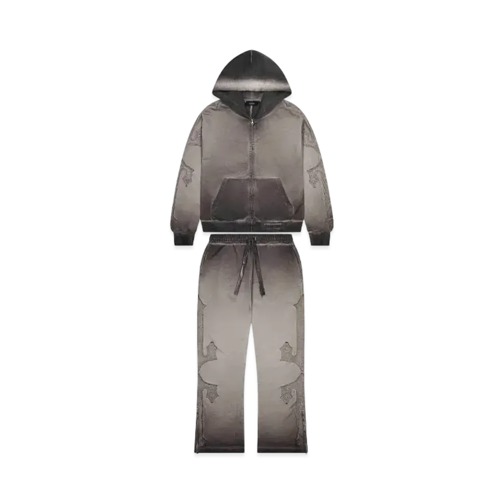 TRAPSTAR Irongate Side Seam Tracksuit "Black"