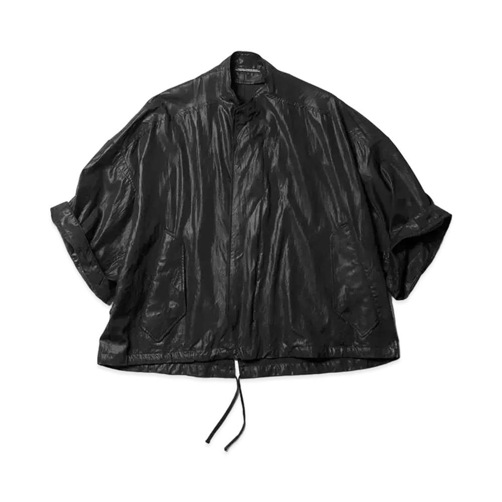 JULIUS Stand Collar Kite Jacket "Black"