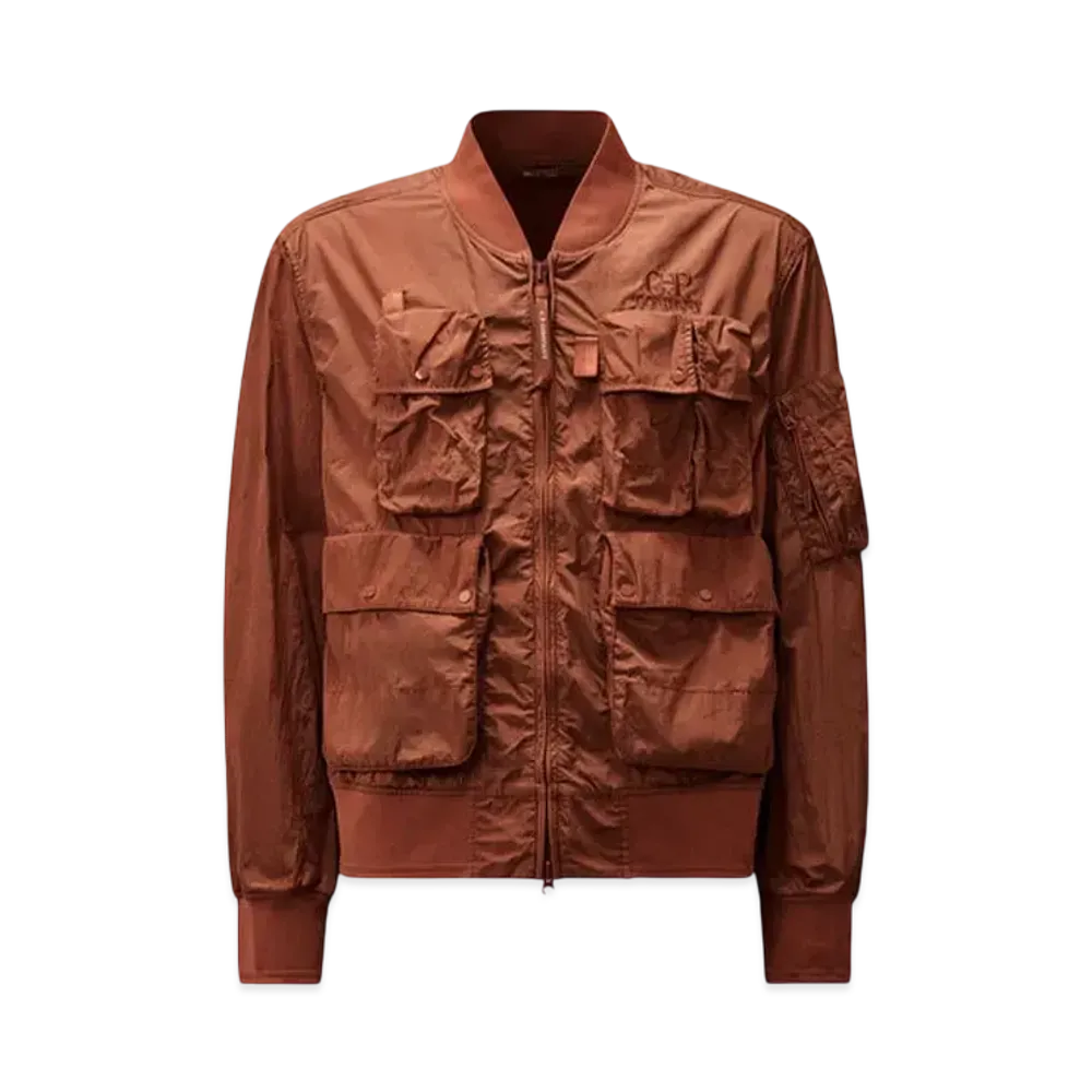 C.P. Company Chrome-R Multipocket Bomber Jacket "Sable Brown"