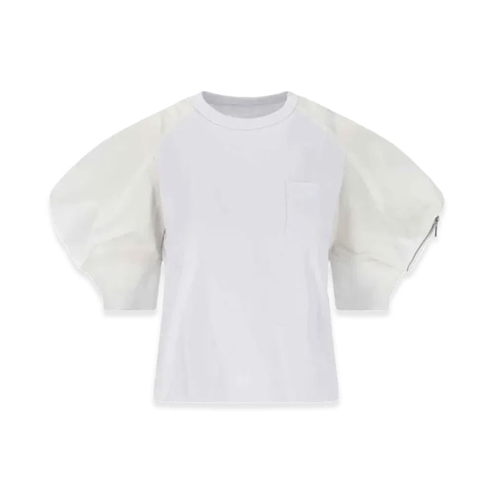 sacai Women's T-Shirts "White"