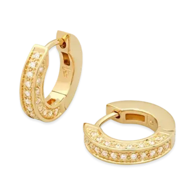 TOMWOOD Nova Hoops Small "Gold"