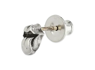 Chrome Hearts Lip & Tongue Stud Earring "Silver"