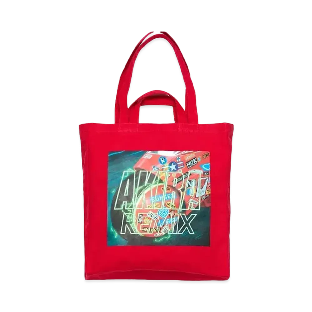 nana-nana x AKIRA REMIX Tote Bag "Red"