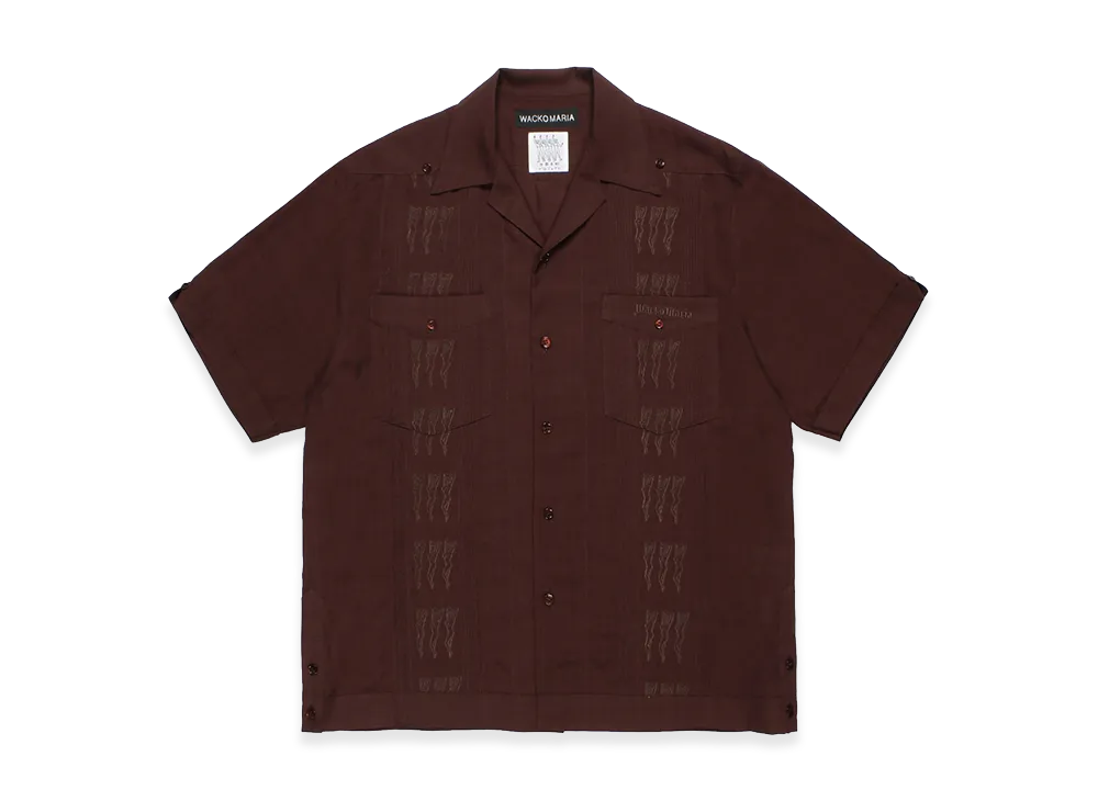 WACKO MARIA Cuba Shirt "Brown"