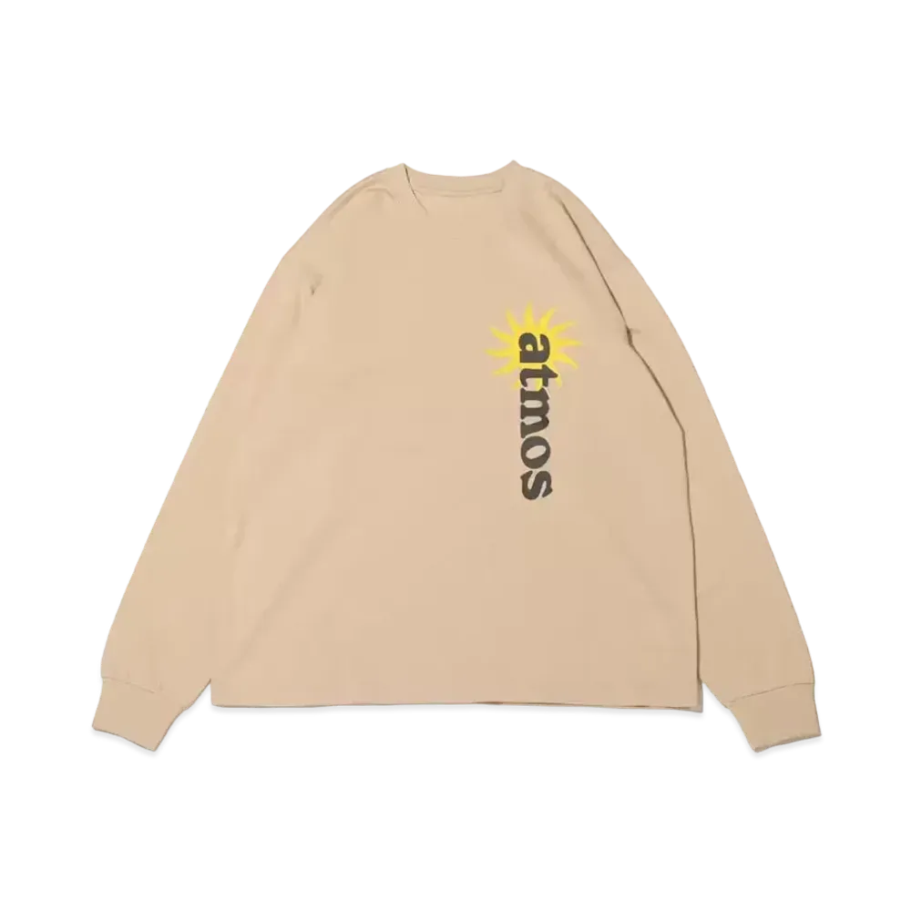 atmos Sun Logo L/S "Beige"