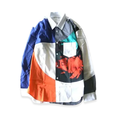 COMME des GARCONS SHIRT x Andy Warhol Patchwork Shirt Andy Warhol "White"