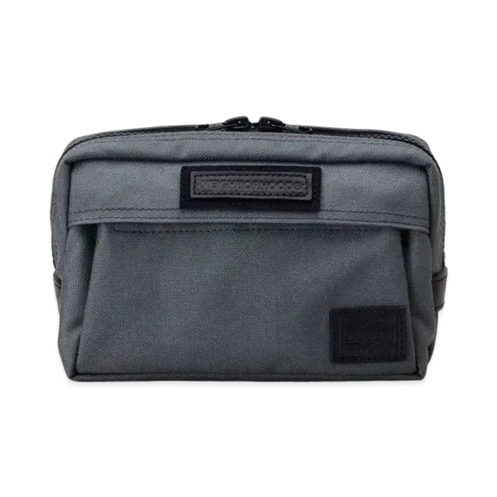 NEIGHBORHOOD PT . POUCH / N-CASE "Gray"