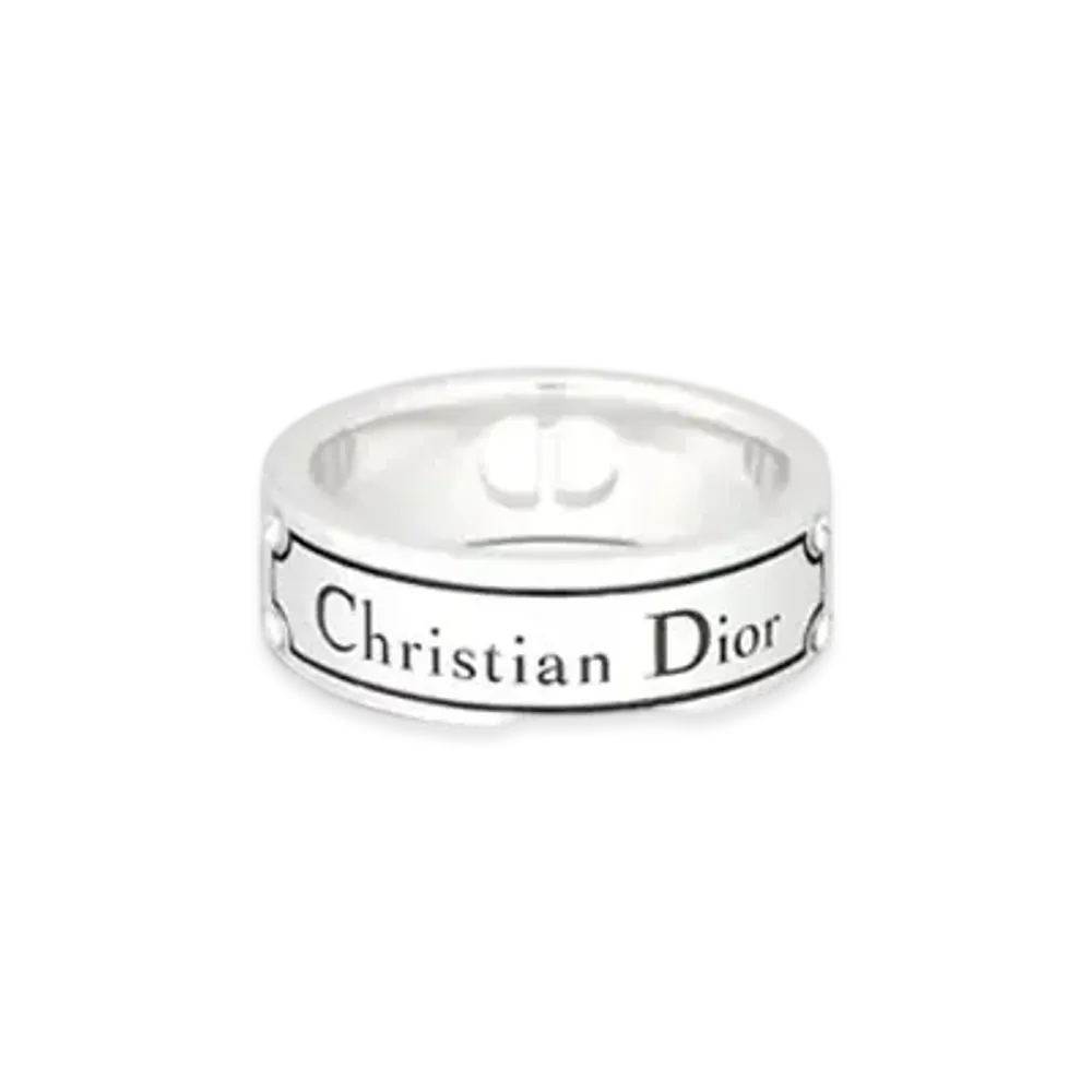 Dior Christian Dior Couture Ring "Silver"
