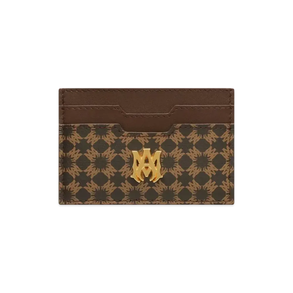 AMIRI Ma Quad Card Holder "Chocolate"