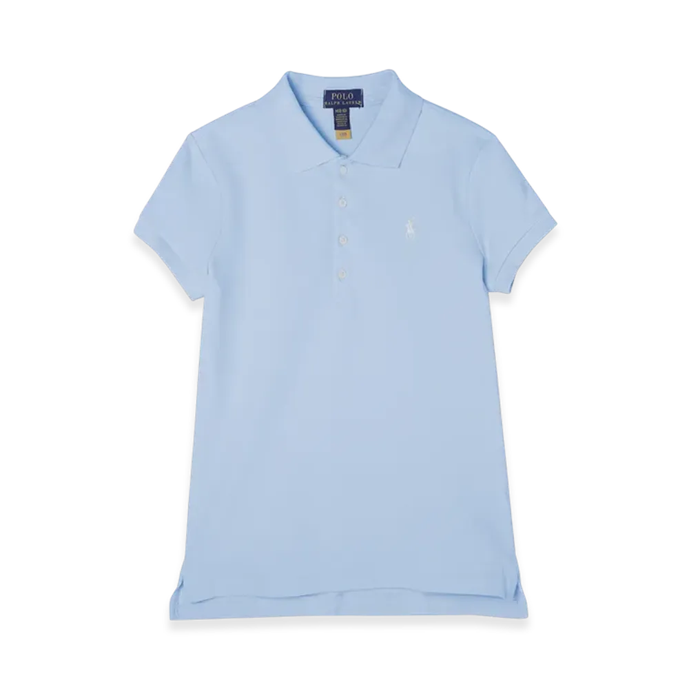Polo Ralph Lauren Short-Sleeve Stretch Mesh Polo Shirt "Officeblue"