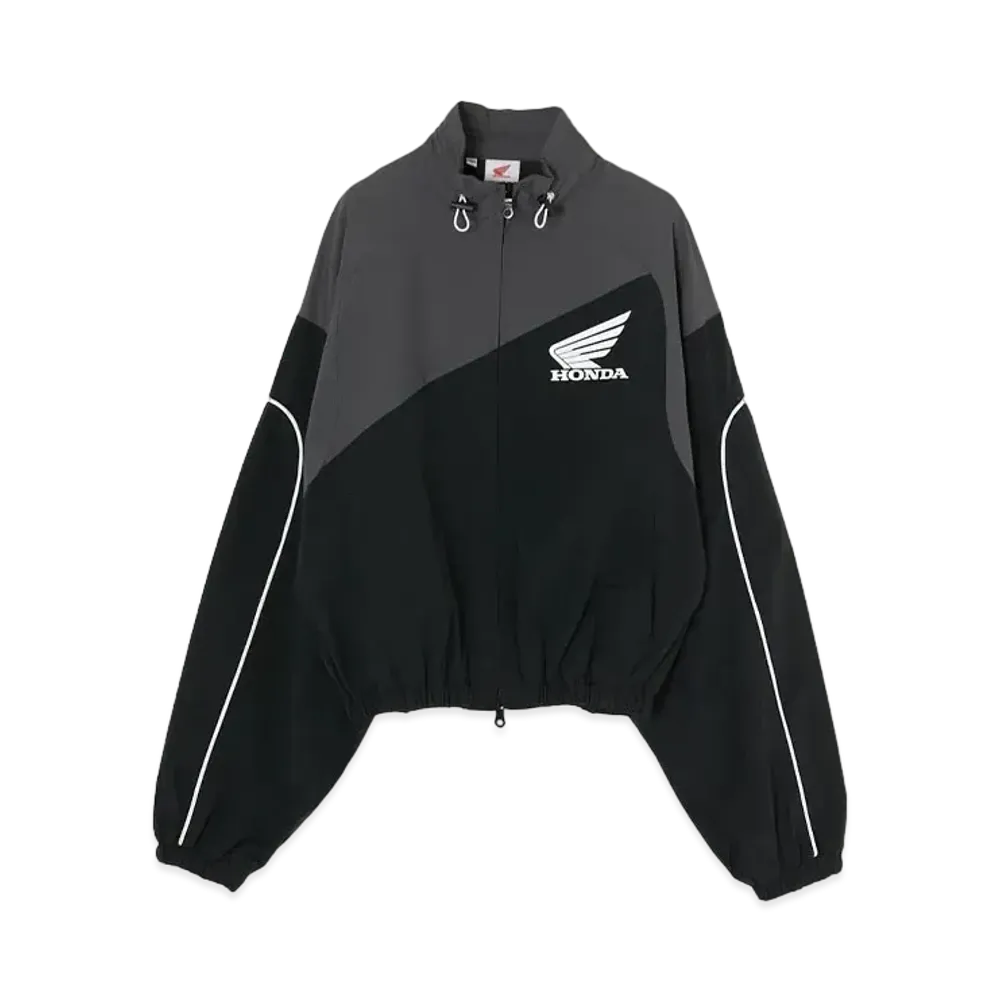 MOUSSY x HONDA Short Track Jacket "Black"