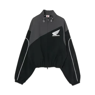 MOUSSY x HONDA Short Track Jacket "Black"