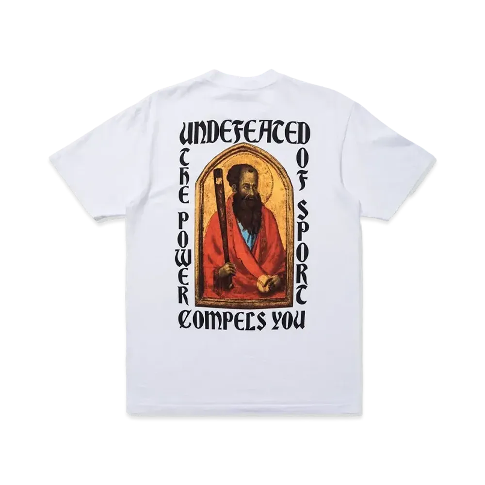 UNDEFEATED POWER OF SPORT S/S TEE - 80253 "White"