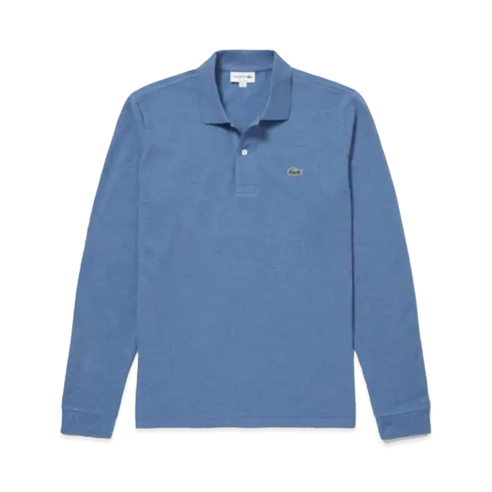 LACOSTE Long Sleep Color Polo Shirt L1313 "Blue"