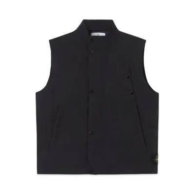 Stone Island G100001 Soft Shell-R_E.Dye Technology Recycled Polyester Primaloft Insulation "Black"