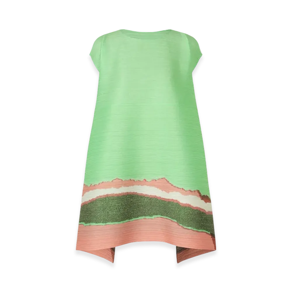 PLEATS PLEASE ISSEY MIYAKE Grainy Colors "Mint Green"