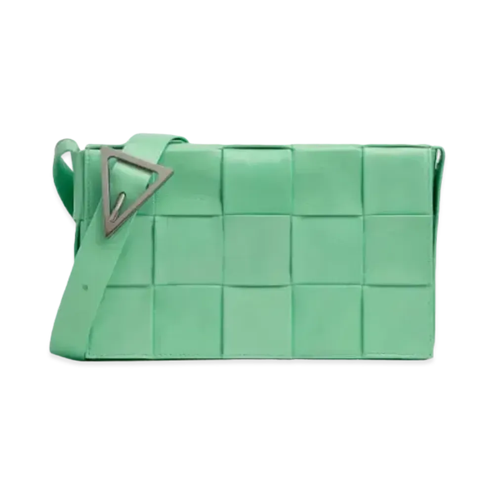 Bottega Veneta Cassette Crossbody Bag "Fountain"
