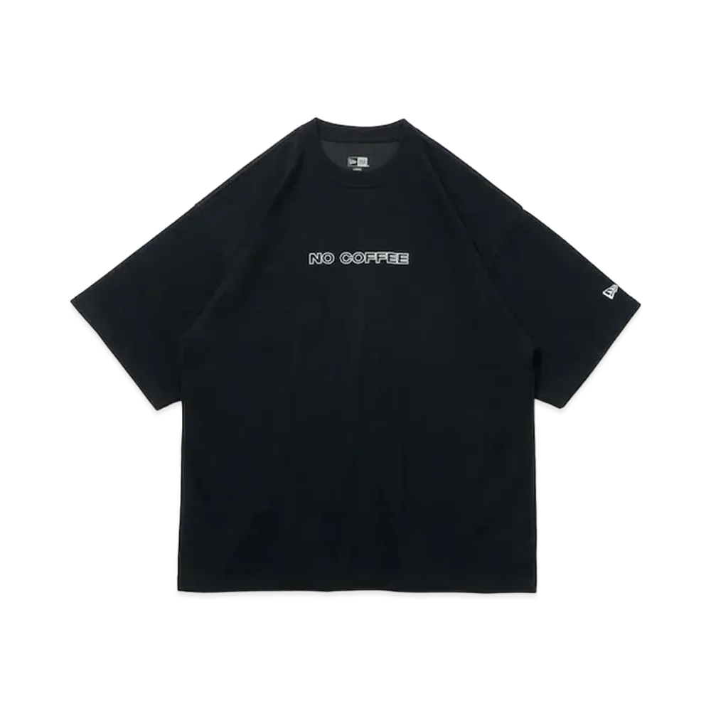 NEW ERA x NO COFFEE Short Sleeve Oversized Performance Tee 24SS "Black"