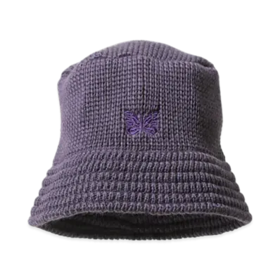 NEEDLES Bucket Hat - Merino Wool "Purple"