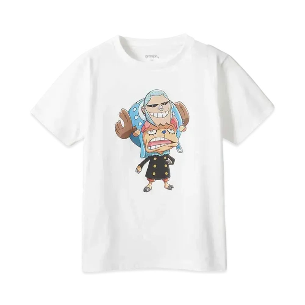 graniph x ONE PIECE Chopper? Kids T-Shirt "White"