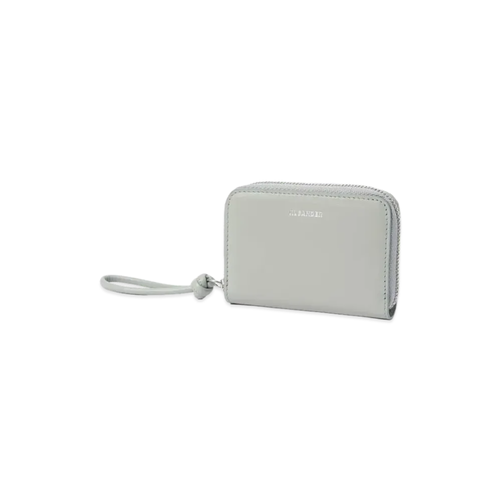 Jil Sander Women's Zip Ariund Wallet Sm Giro "Grey"