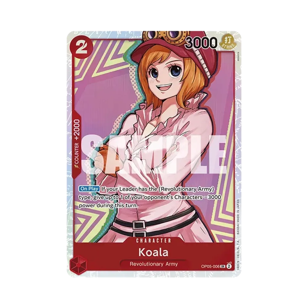 コアラ SR [OP05-006]【英語版】(プレミアムブースター「ONE PIECE CARD THE BEST」)