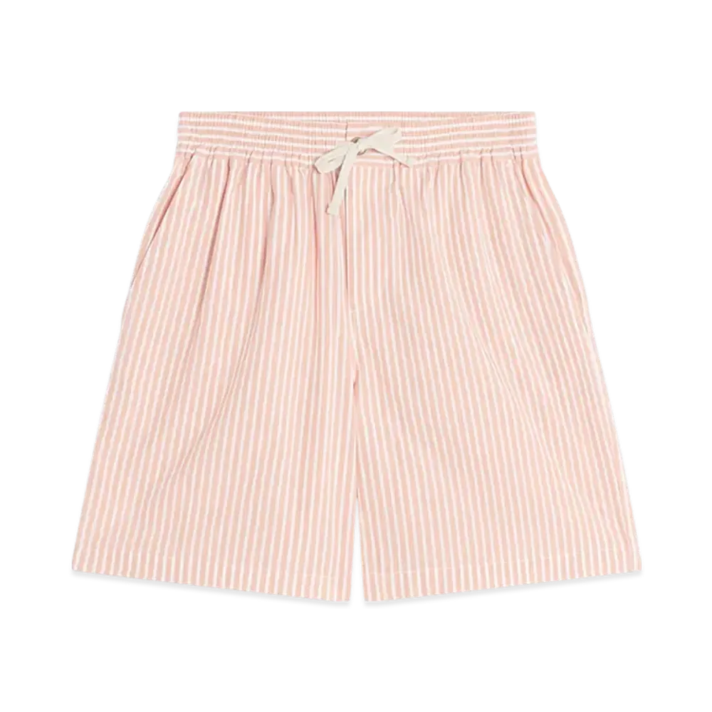 Maison Kitsune High Summer Elasticated Shorts "Canyon Sunset/White"