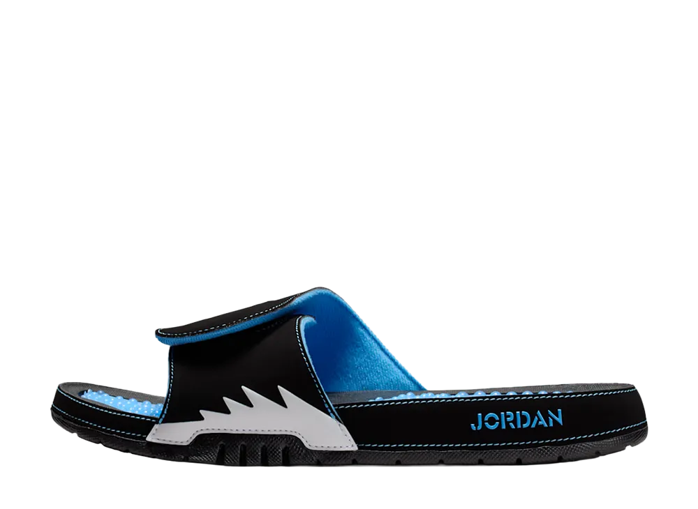Nike Jordan Hydro 5 Retro Slide "Black/White/University Blue"