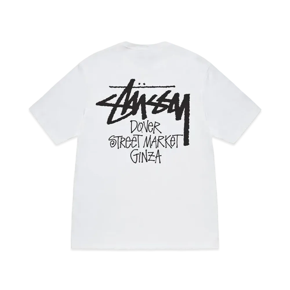 Stussy x Dover Street Market Ginza Tee "White" 3903888