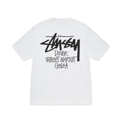 Stussy x Dover Street Market Ginza Tee "White" 3903888