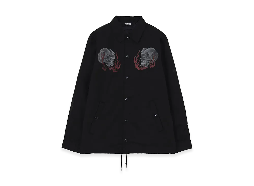 WILDSIDE YOHJI YAMAMOTO x Ryu Ga Gotoku Studio Coach Jacket "Black"