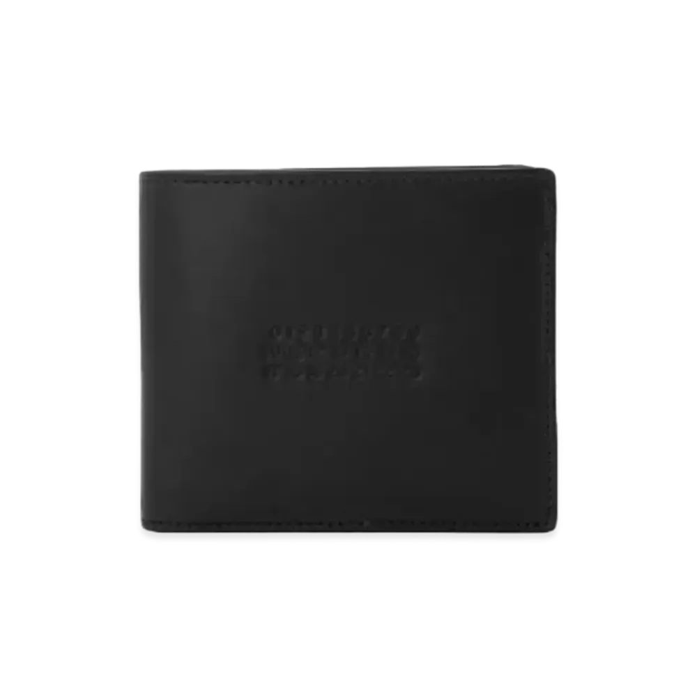 Maison Margiela Black Numbers Logo Bi-fold Wallet "Black"