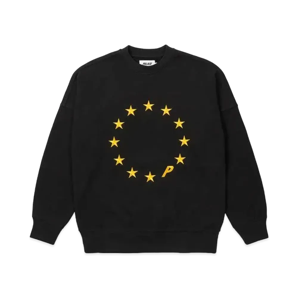PALACE EU DON CREW "Black"